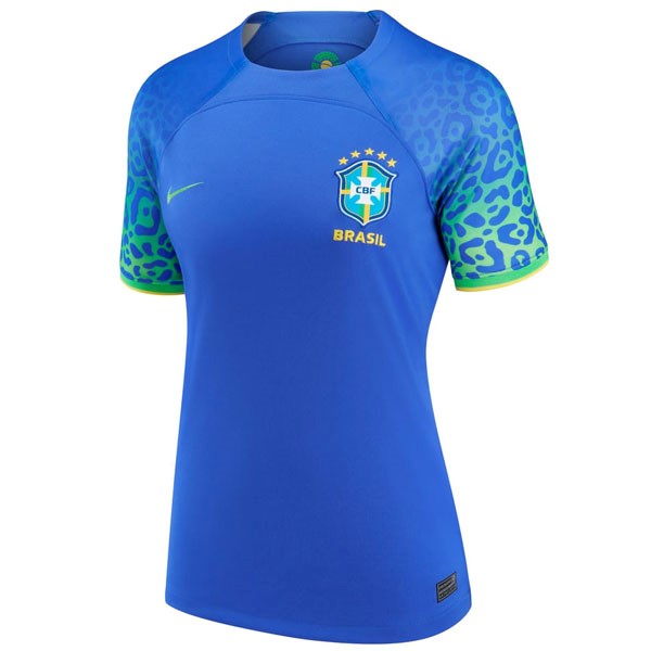 Camiseta Brasil Replica Segunda Ropa Mujer 2022/23